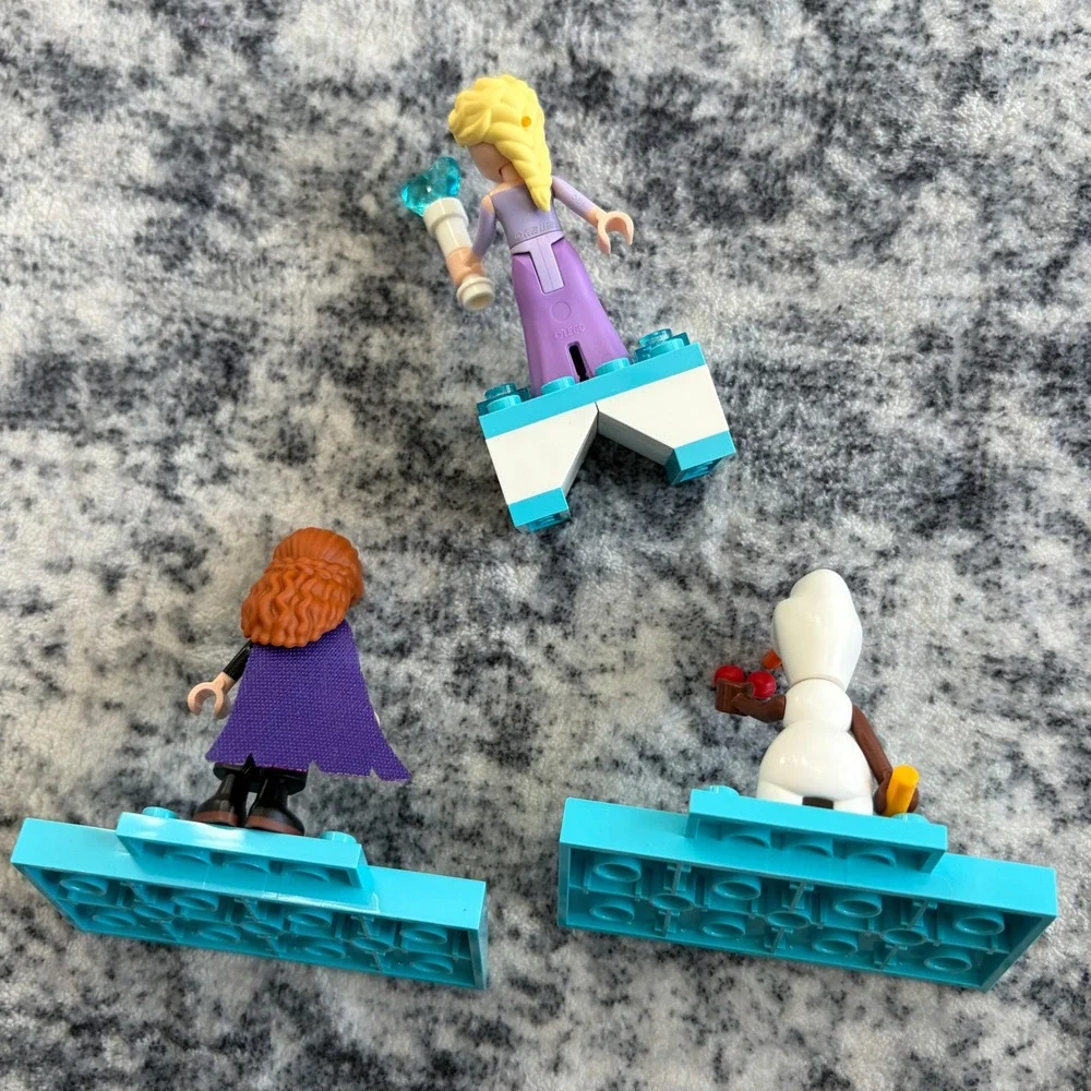 LEGO Disney Frozen Elsa Anna Olaf Winter Throne Canoe Expedition Lot‎ Kids Toy